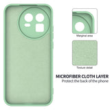 Realme GT 8 EIDERWOOD Silikone Bagside Cover m. Strop - Grøn