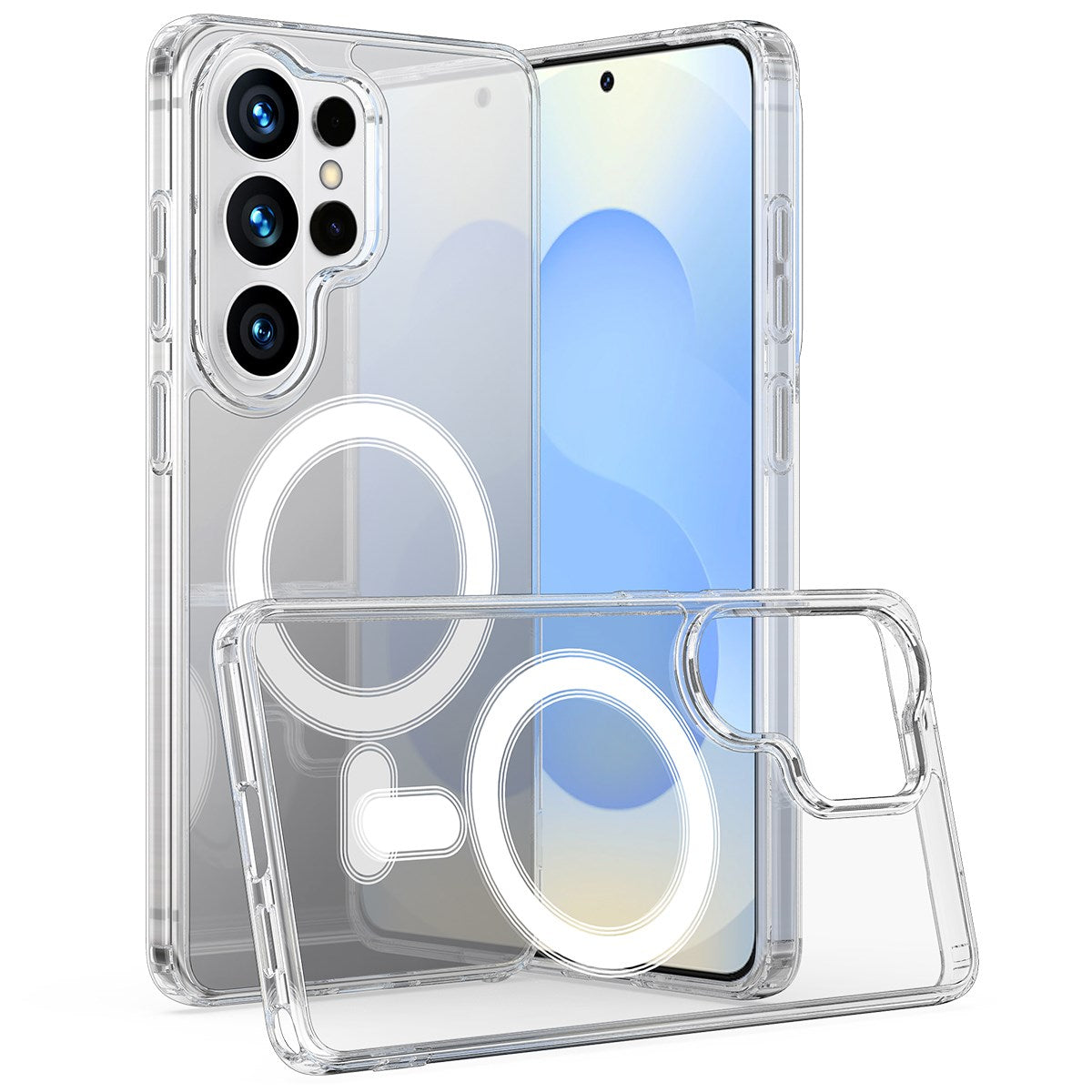 Samsung Galaxy S26 Ultra EIDERWOOD Hybrid Plast Bagside Cover - MagSafe Kompatibel - Gennemsigtig