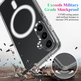 EIDERWOOD Samsung Galaxy S26+ (Plus) Fleksibelt Plast Bagside Cover - MagSafe Kompatibel - Gennemsigtig