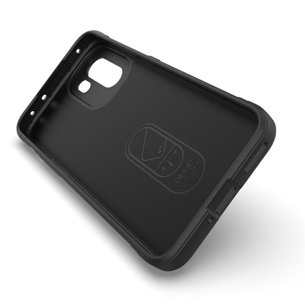 OnePlus 15R EIDERWOOD Fleksibelt Plast Bagside Cover - Sort