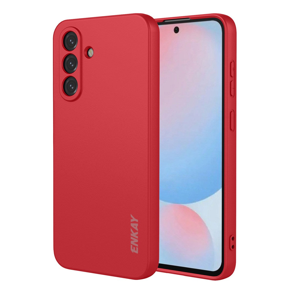 Samsung Galaxy A57 ENKAY Silikone Mobil Cover - Rød