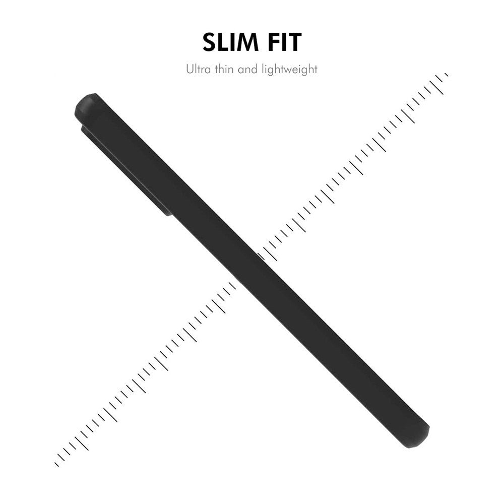 Samsung Galaxy A37 ENKAY Silikone Cover med Skærmbeskyttelse - Sort