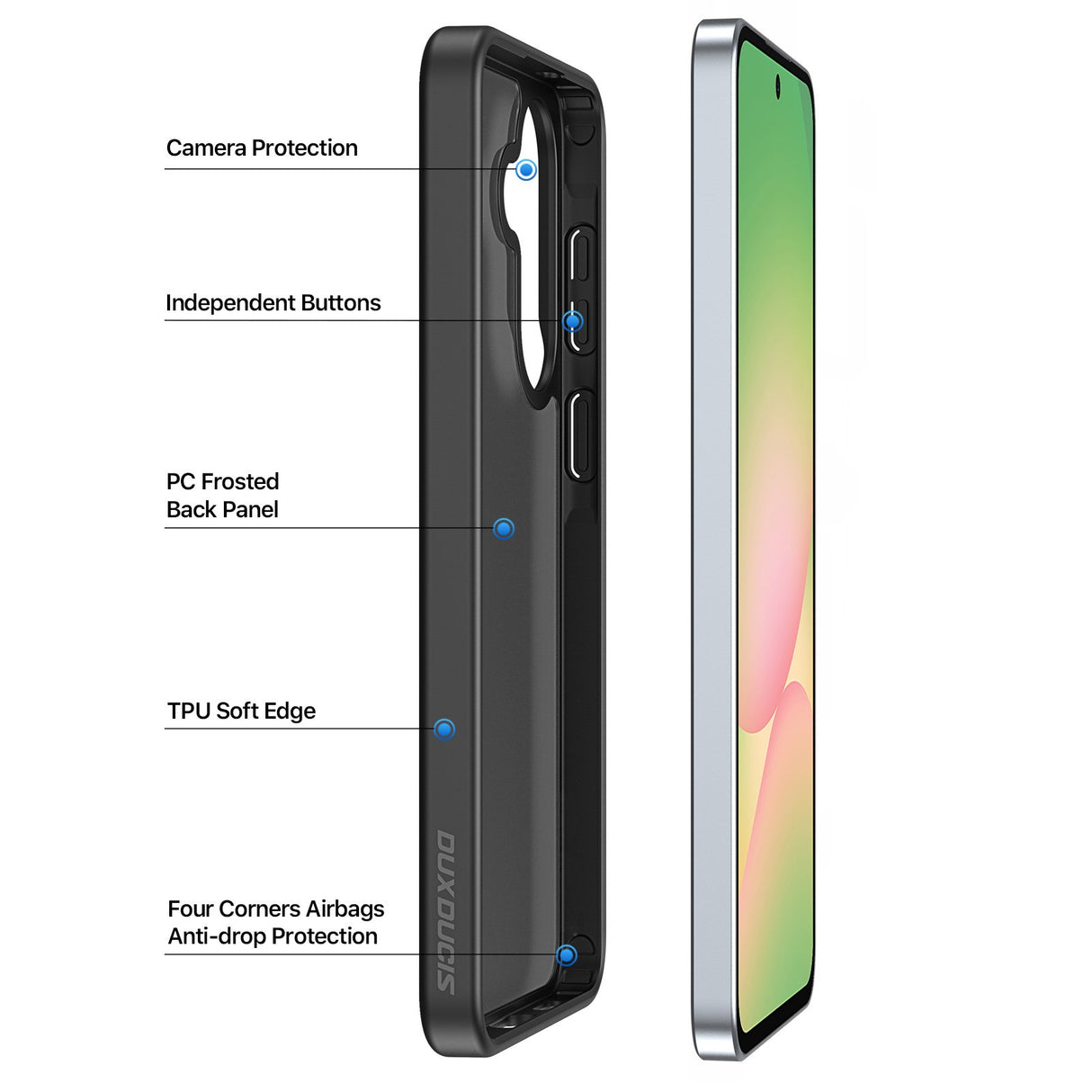 Samsung Galaxy A57 DUX DUCIS Hybrid Mobilcover - Sort