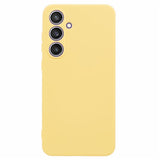 Samsung Galaxy A57 - EIDERWOOD Foret Fleksibelt Plast Bagside Cover - Gul