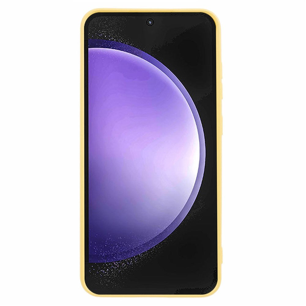 Samsung Galaxy A57 - EIDERWOOD Foret Fleksibelt Plast Bagside Cover - Gul