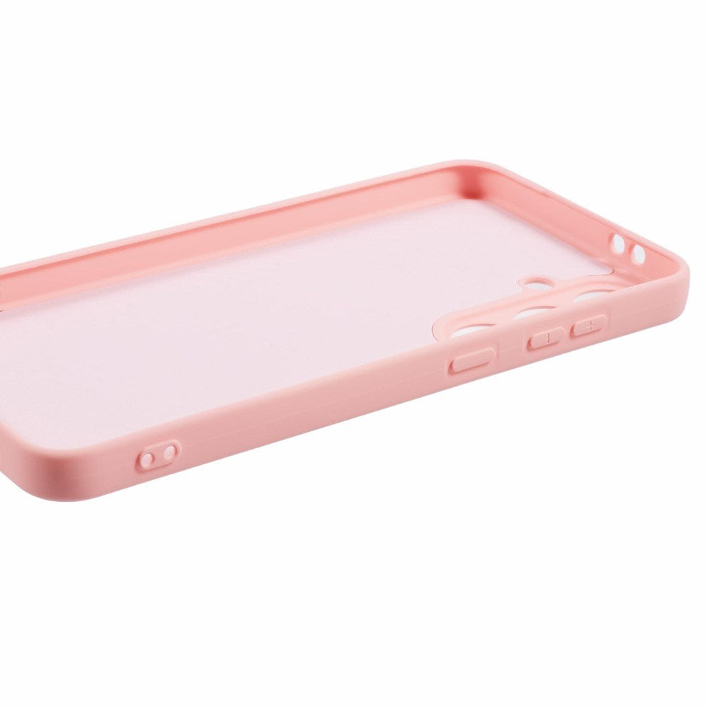 Samsung Galaxy A57 - EIDERWOOD Foret Fleksibelt Plast Bagside Cover - Lyserød