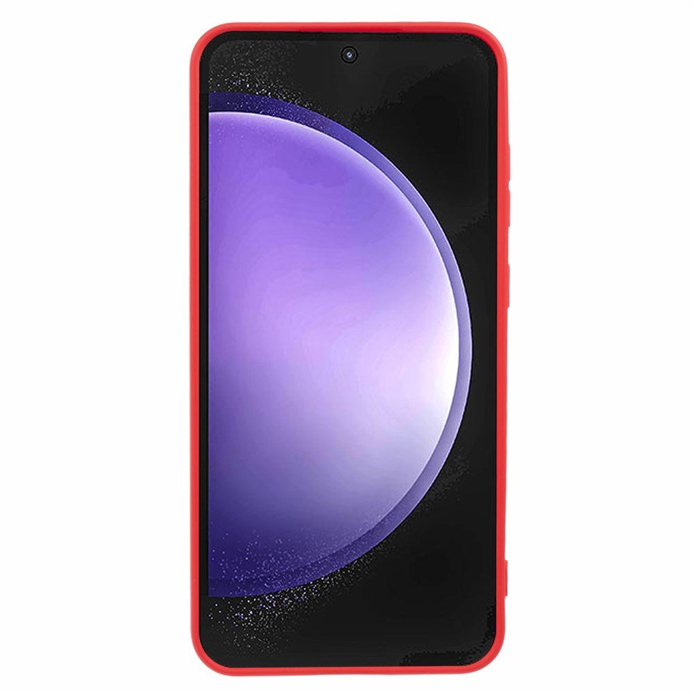 Samsung Galaxy A57 - EIDERWOOD Foret Fleksibelt Plast Bagside Cover - Rød