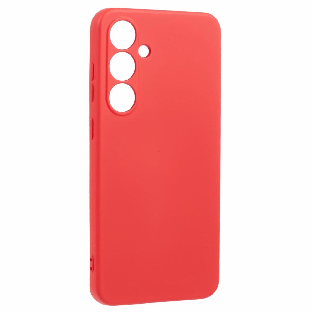 Samsung Galaxy A57 - EIDERWOOD Foret Fleksibelt Plast Bagside Cover - Rød