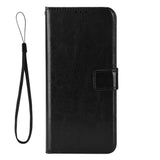 Nothing Phone (3a) Lite EIDERWOOD Kunstlæder Flip Cover - Strop - Sort