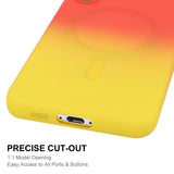 Samsung Galaxy A57 ENKAY Gradient Silikone Bagsidecover - Lyserød / Blå