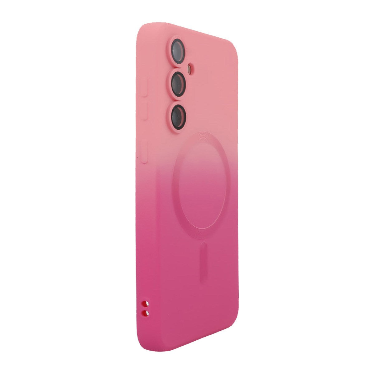 Samsung Galaxy A57 ENKAY Gradient Silikone Bagsidecover - Lyserød