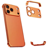 iPhone 17 Pro Todelt Bumper Cover m. Kameralinsebeskytter - Orange