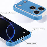 iPhone 17 Pro Todelt Bumper Cover m. Kameralinsebeskytter - Blå