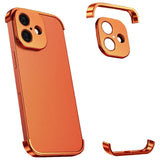 iPhone 17 Todelt Bumper Cover m. Kameralinsebeskytter - Orange