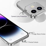 iPhone 17 Todelt Bumper Cover m. Kameralinsebeskytter - Grå
