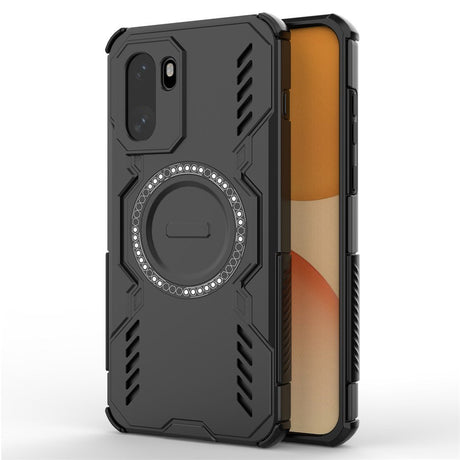 OnePlus 15R EIDERWOOD Håndværker Cover - Varmeafledning - MagSafe Kompatibel - Sort