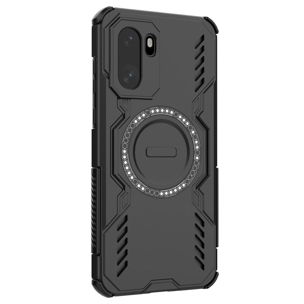 OnePlus 15R EIDERWOOD Håndværker Cover - Varmeafledning - MagSafe Kompatibel - Sort