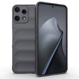 AMORUS Nothing Phone (3a) Lite Fleksibelt Plast Bagside Cover - Grå