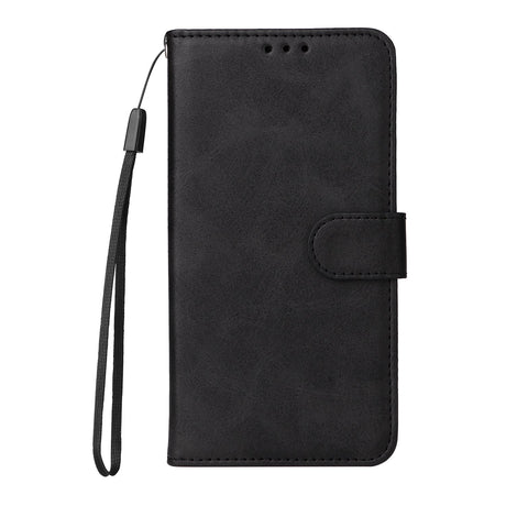 OPPO A6x EIDERWOOD Flip Cover i Kunstlæder - Sort