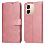 OPPO A6x EIDERWOOD Flip Cover i Kunstlæder - Lyserød
