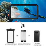 Samsung Galaxy S26 Redpebber Vandtæt Hybrid Plast Bagside Cover - MagSafe Kompatibel - Sort