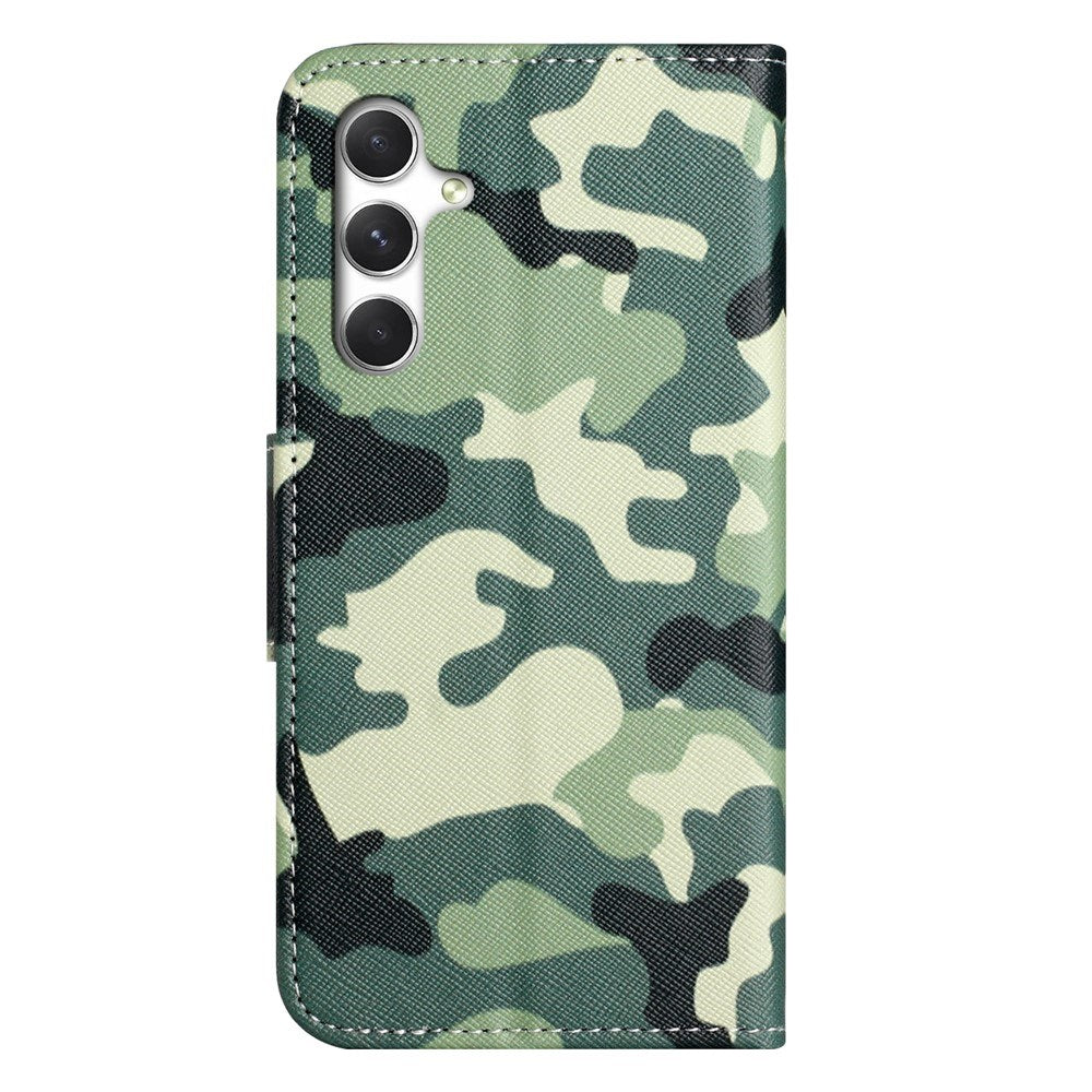 EIDERWOOD Samsung Galaxy S26+ (Plus) Kunstlæder Flip Cover - Mønster - Camouflage