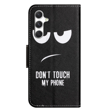 EIDERWOOD Samsung Galaxy S26+ (Plus) Kunstlæder Flip Cover - Mønster - Don't Touch My Phone