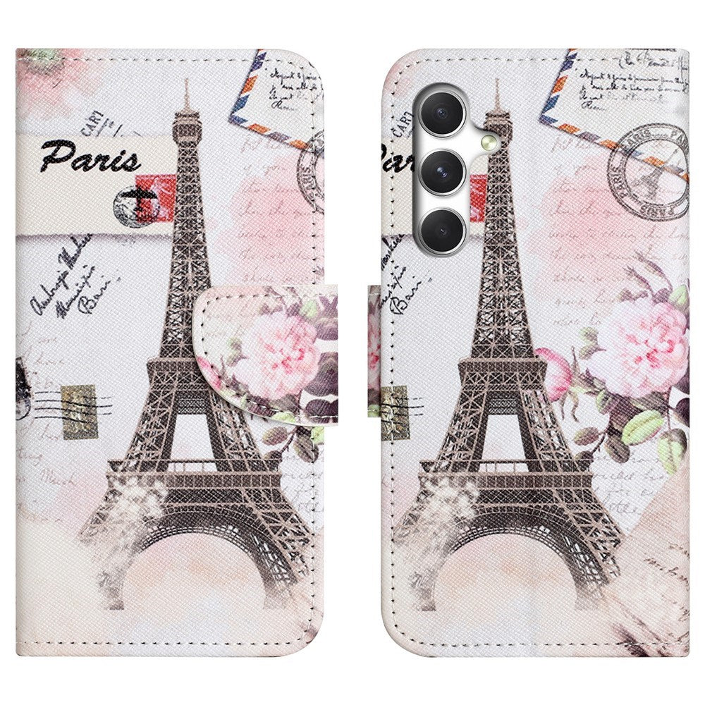 EIDERWOOD Samsung Galaxy S26+ (Plus) Kunstlæder Flip Cover - Mønster - Paris