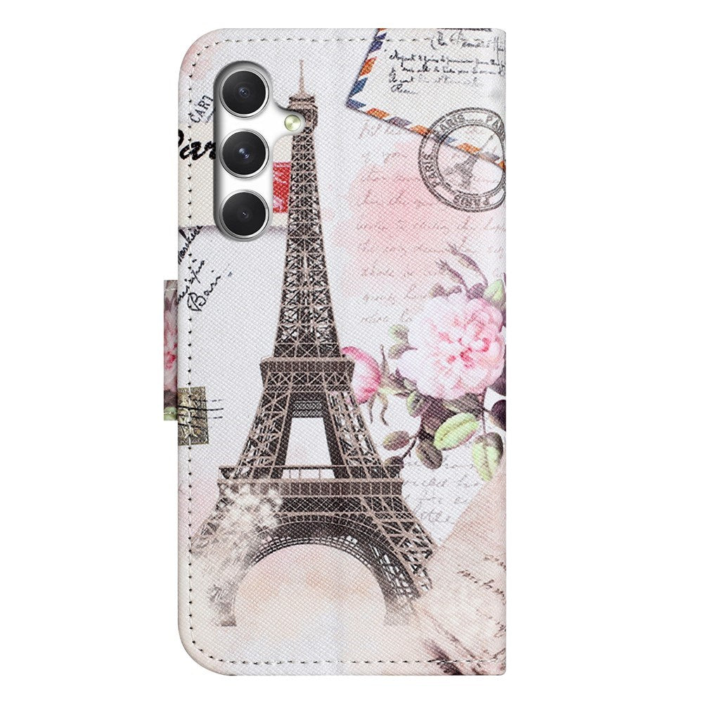 EIDERWOOD Samsung Galaxy S26+ (Plus) Kunstlæder Flip Cover - Mønster - Paris