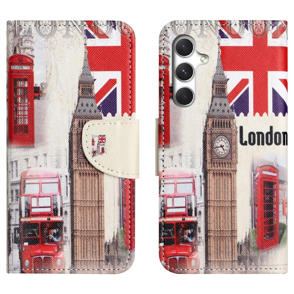 EIDERWOOD Samsung Galaxy S26+ (Plus) Kunstlæder Flip Cover - Mønster - London