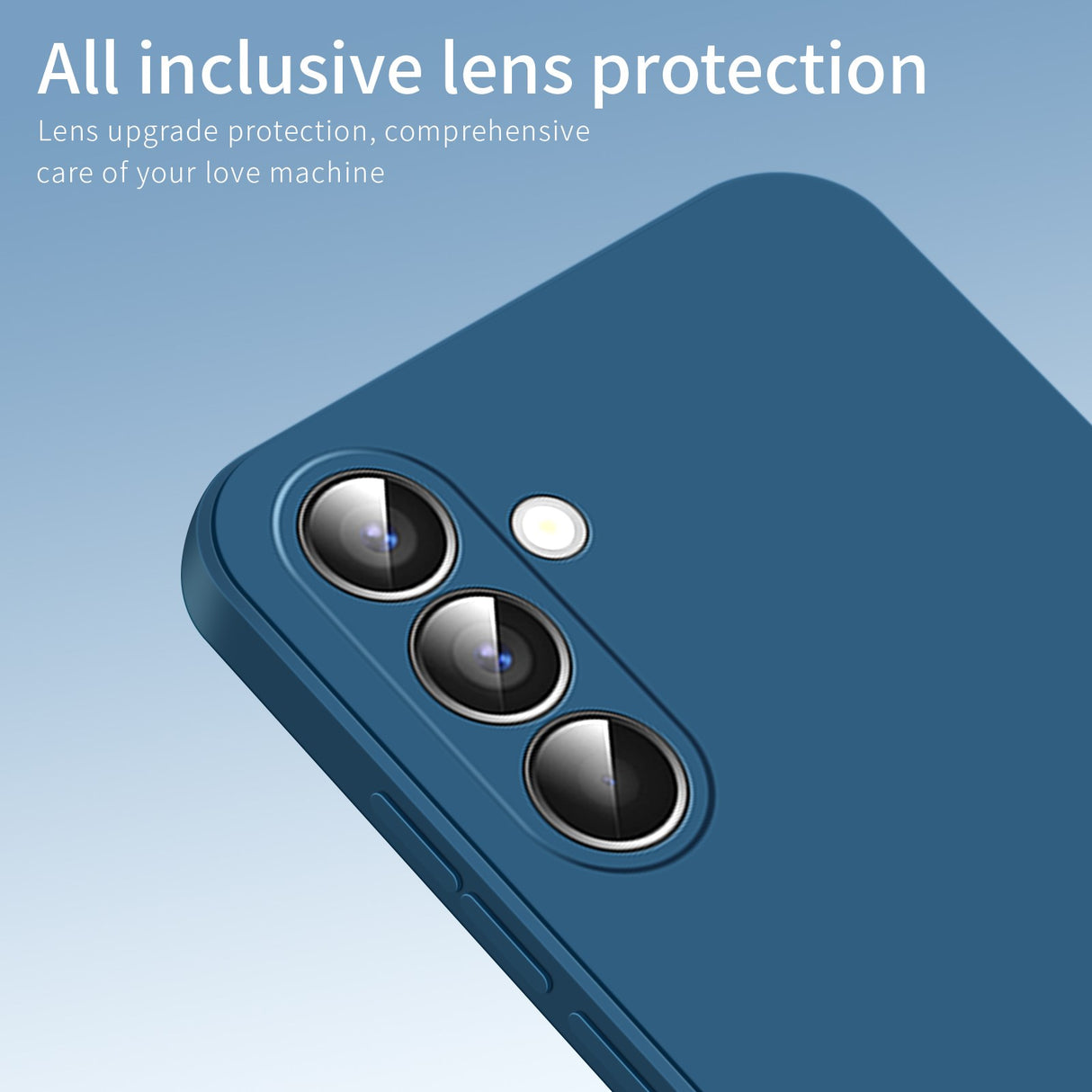 Samsung Galaxy A57 Pinwuyo Silikone Mobil Cover - Sort