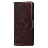 EIDERWOOD OnePlus 15R Kunstlæder Flip Cover - Mønster - Brun