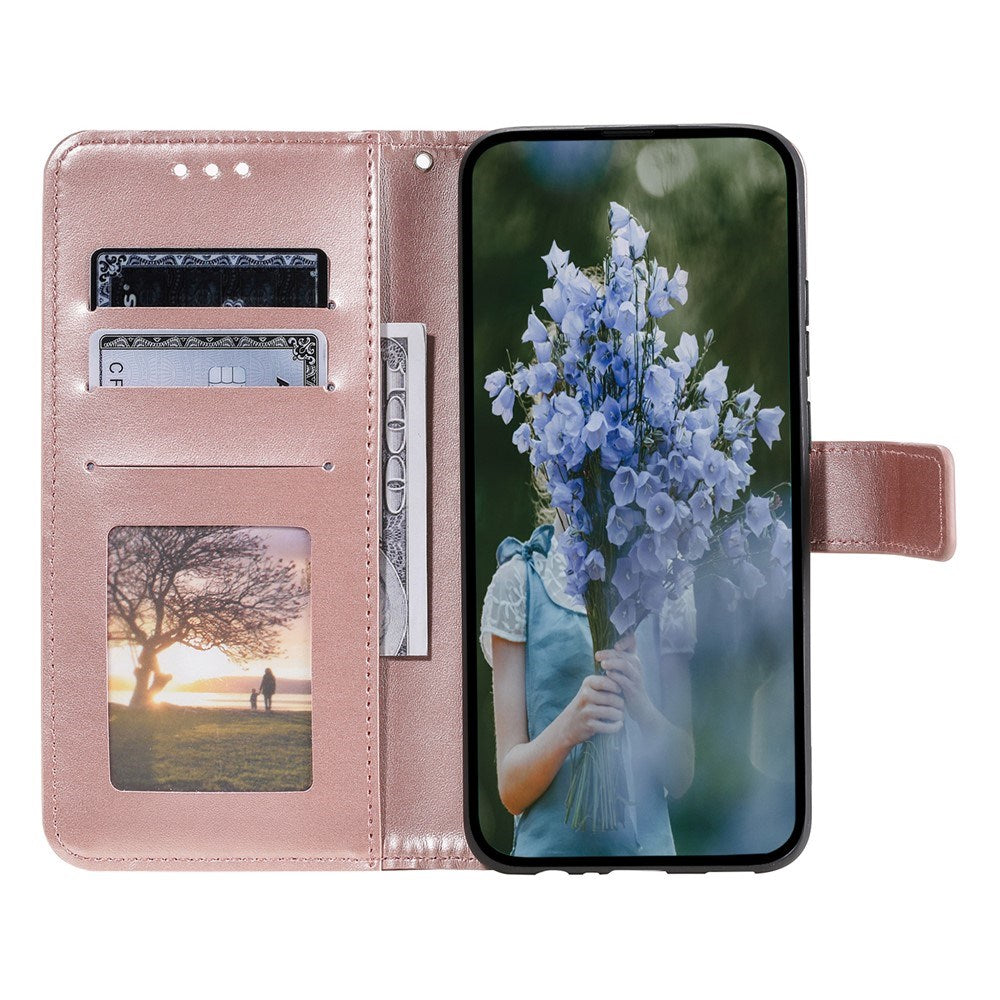 EIDERWOOD OnePlus 15R Kunstlæder Flip Cover - Mønster - Lyserød