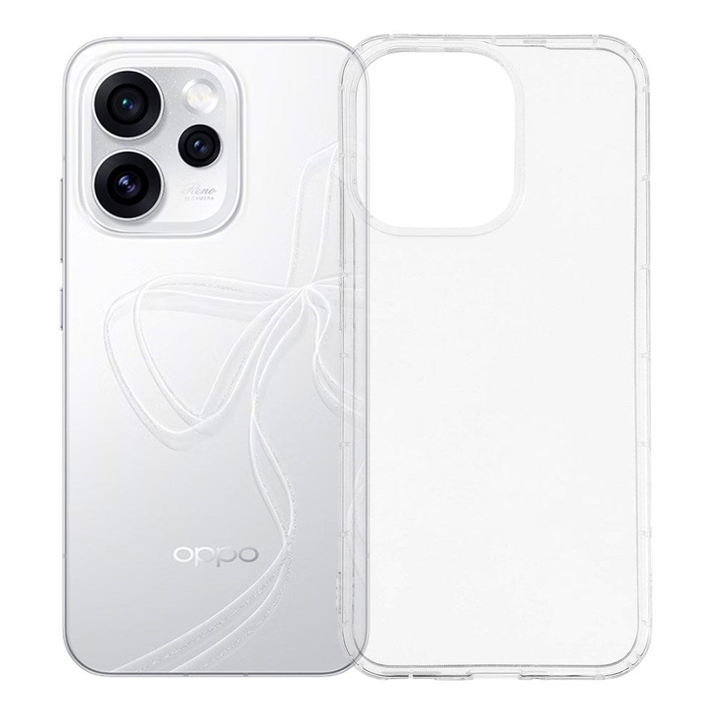 OPPO Reno15 (5G) EIDERWOOD Fleksibelt Plast Bagside Cover - Gennemsigtig