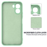 OPPO A6x EIDERWOOD Silikone Bagside Cover m. Strop - Grøn