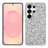 Samsung Galaxy S26 Ultra EIDERWOOD Hybrid Glitter Bagside Cover - Sølv