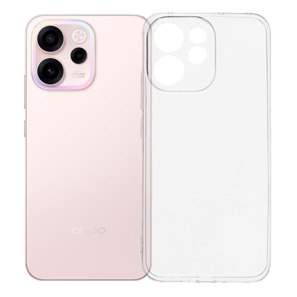 OPPO Reno15 F (5G) EIDERWOOD Fleksibelt Plast Bagside Cover - Gennemsigtig
