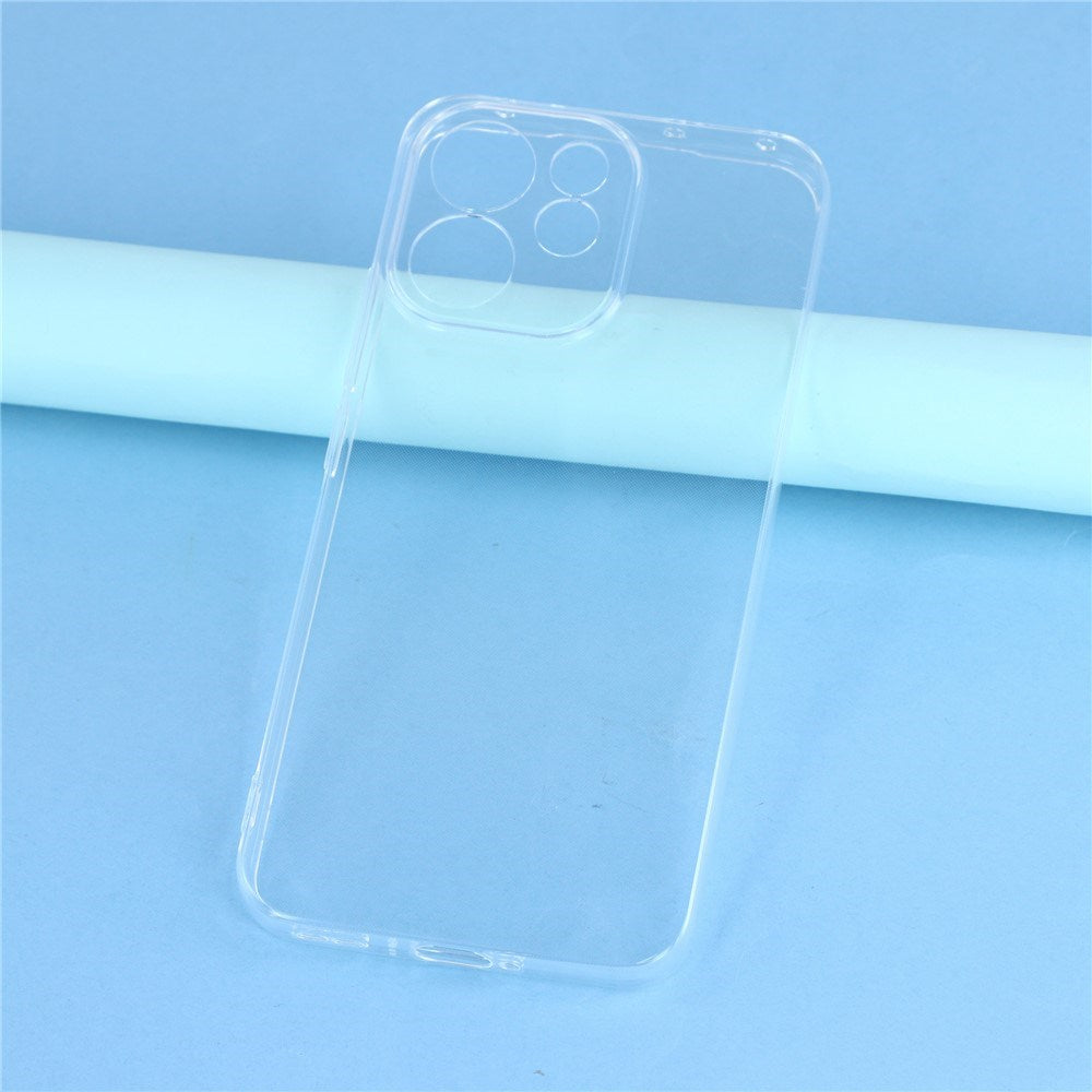 OPPO Reno15 F (5G) EIDERWOOD Fleksibelt Plast Bagside Cover - Gennemsigtig