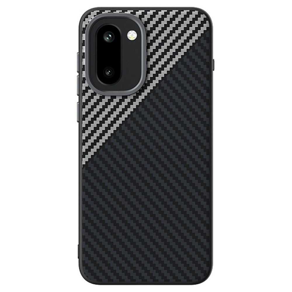 EIDERWOOD OnePlus 15R Carbon Cover - MagSafe Kompatibel - Sort / Sølv