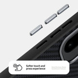 EIDERWOOD OnePlus 15R Carbon Cover - MagSafe Kompatibel - Sort / Blå