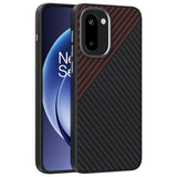 EIDERWOOD OnePlus 15R Carbon Cover - MagSafe Kompatibel - Sort / Rød