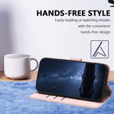 Xiaomi 17 Ultra EIDERWOOD Kunstlæder Flip Cover - Rose Gold