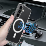 Samsung Galaxy A57 EIDERWOOD Hybrid Mobilcover - MagSafe Kompatibel - Gennemsigtig