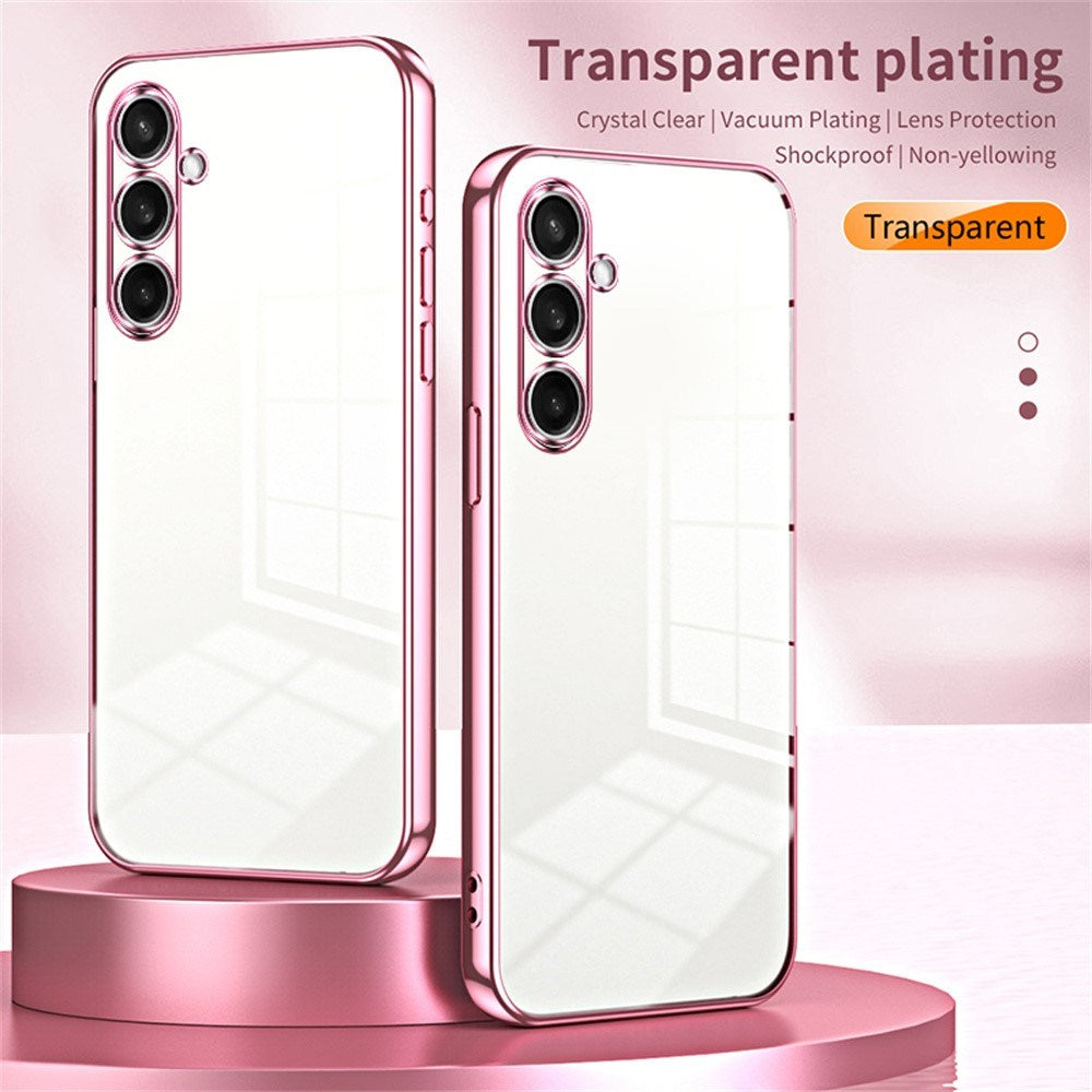 Samsung Galaxy A27 EIDERWOOD Fleksibelt Plastik Mobilcover - Blank Overflade - Gennemsigtig / Blå