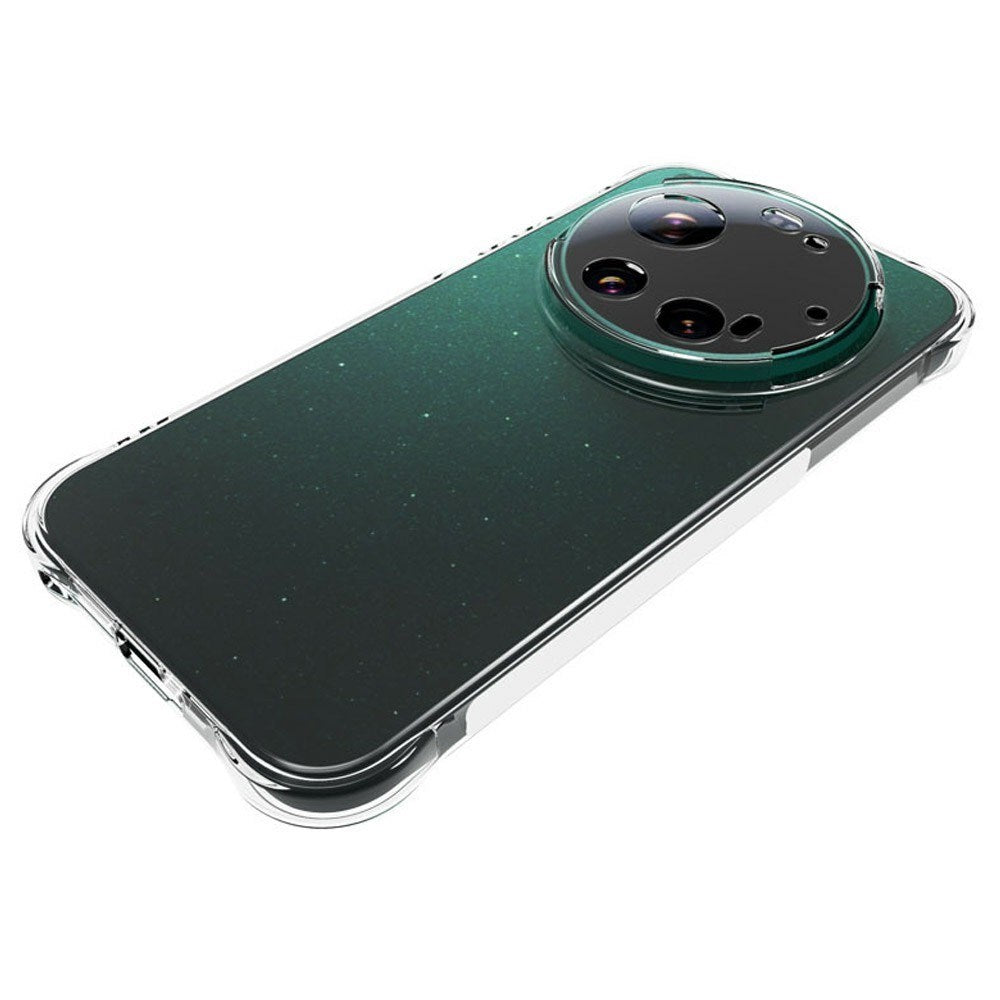 Xiaomi 17 Ultra EIDERWOOD Fleksibelt Plast Bagside Cover m. Forstærkede Hjørner - Gennemsigtig