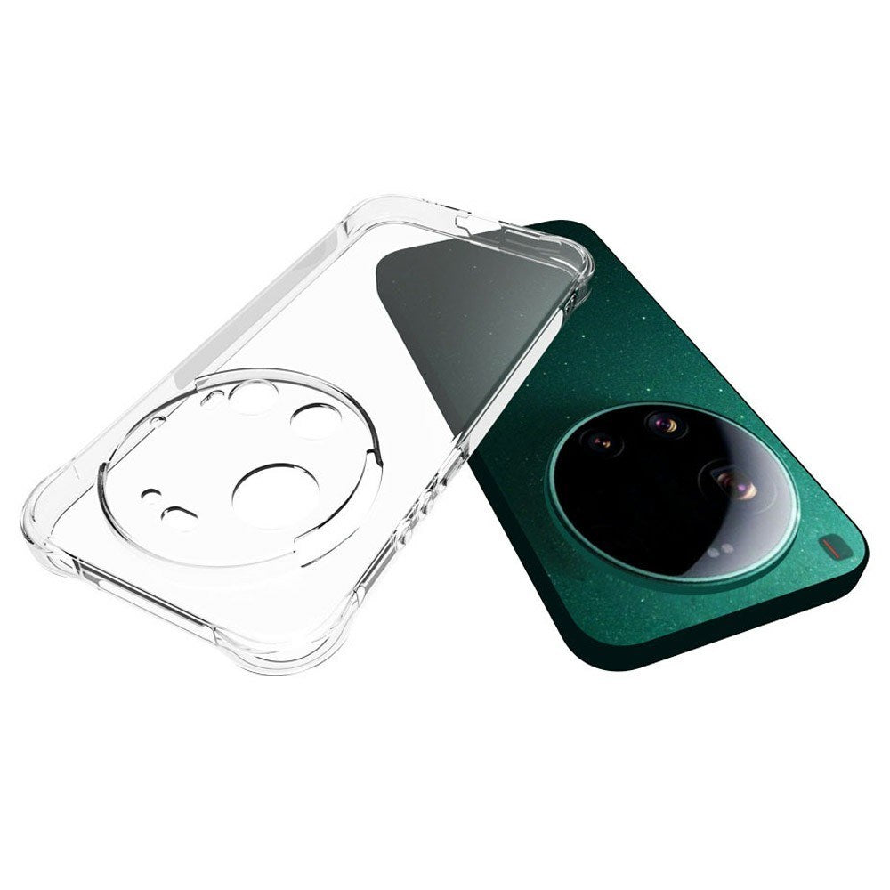 Xiaomi 17 Ultra EIDERWOOD Fleksibelt Plast Bagside Cover m. Forstærkede Hjørner - Gennemsigtig