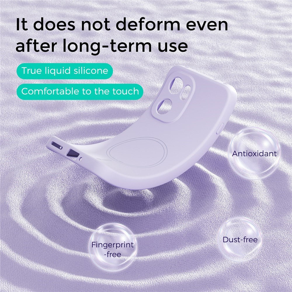 EIDERWOOD OnePlus 15R Silikone Bagside Cover - MagSafe Kompatibel - Lyseblå