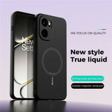 EIDERWOOD OnePlus 15R Silikone Bagside Cover - MagSafe Kompatibel - Sort