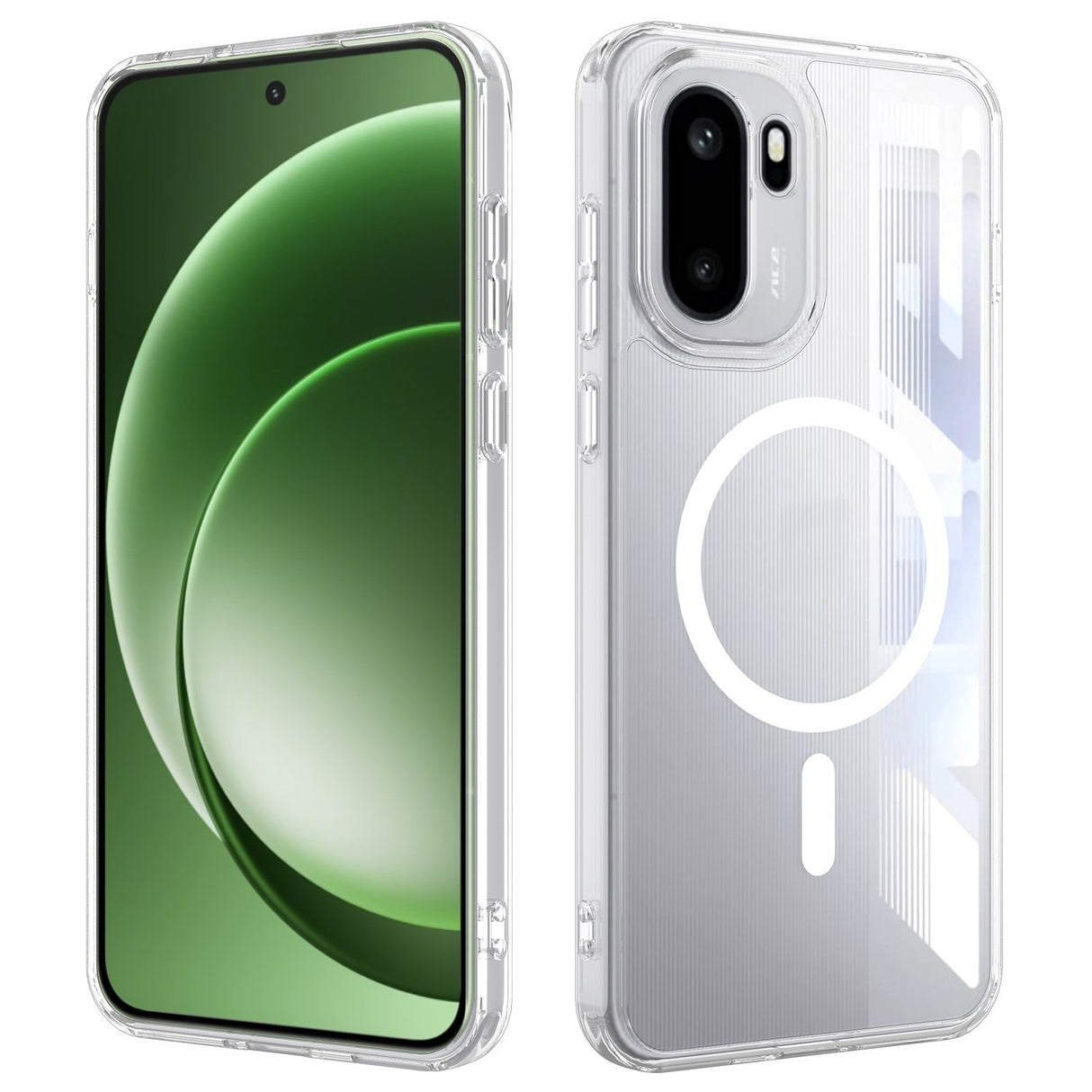 EIDERWOOD OnePlus 15R Fleksibelt Plast Bagside Cover - MagSafe Kompatibel - Gennemsigtig