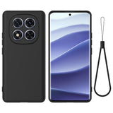 Xiaomi Redmi Note 15 Pro (5G) EIDERWOOD Silikone Bagside Cover m. Strop - Sort